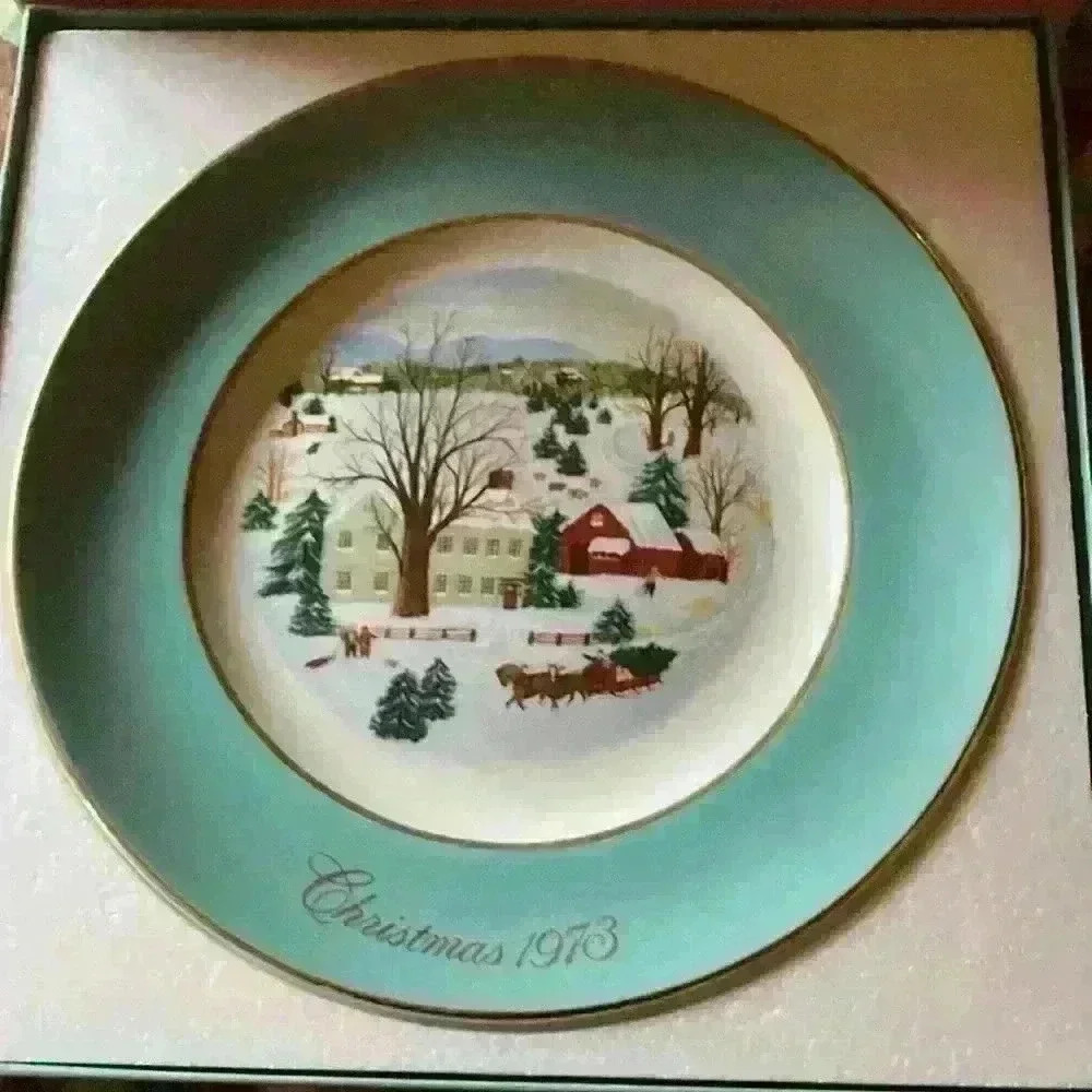 Avon collector plate
